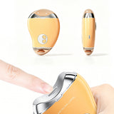 3 Adjustable Speeds Electric Nail Clipper for Adults Elderly Rechargeable Cordless Nail Trimmer with LED Light Yellow
