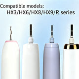 4Pcs Replacement Electric Toothbrush Heads Compatible with Philips HX3/HX6/HX9 Series