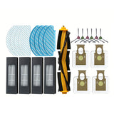 16Pcs Set Replacement Accessory Kit Compatible with DEEBOT OZMO 920/950/T5/T8/T8 AIVI/T8 Max/N7/N8+/N8 Vacuum Cleaner Parts