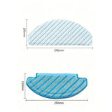16Pcs Set Replacement Accessory Kit Compatible with DEEBOT OZMO 920/950/T5/T8/T8 AIVI/T8 Max/N7/N8+/N8 Vacuum Cleaner Parts