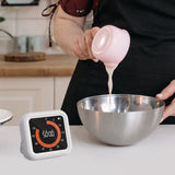 Rechargeable Digital Visual Timer Adjustable Volume Count-Up/Count-Down Timer for Study Work Cooking Daily Tasks