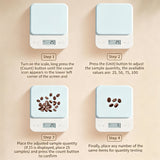 6kg/0.5g Multifunctional Digital Kitchen Scale One-Touch Tare Counting Compact Cooking Scale for Baking Food