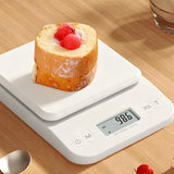 6kg/0.5g Multifunctional Digital Kitchen Scale One-Touch Tare Counting Compact Cooking Scale for Baking Food