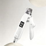 2-in-1 Electric Pet Nail Grinder Trimmer with LED Light Digital Display Anti-Slip Grooming Tool for Dogs Cats