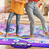 Muti-Mode Bluetooth Double Player Music Dance Mat with LED Lights Interactive Electronic Dance Game Pad Exercise Toy