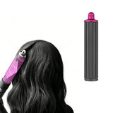 2-Direction Curling Barrel Attachment Compatible With Dyson HS01 HS05 HS08 Large Wave Hair Curler Accessory Rosy Red