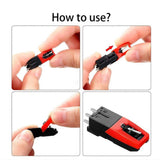 Record Player Stylus Needle Replacement Cartridge Kit for Vinyl Turntable - 5Pcs Set