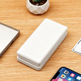 Foldable LED Desk Lamp Rechargeable Reading Light with Clock Display