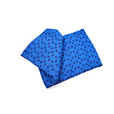 Non Slip Microfiber Yoga Towel Mat Fitness Exercise Mat with Storage Bag Blue