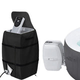 Hot Tub Spa Pump Cover Waterproof UV Resistant Outdoor Protector Black