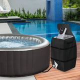 Hot Tub Spa Pump Cover Waterproof UV Resistant Outdoor Protector Black