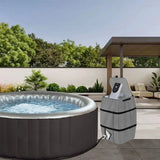 Hot Tub Spa Pump Cover Waterproof UV Resistant Outdoor Protector Gray