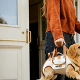 2-Way Pet Carrier Shoulder Bag with Leash Portable Dog Cat Travel Carrier Orange