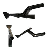 Roof Gutter Cleaning Tool with Extension Poles Leaf Removal Scoop Cleaner
