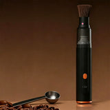 Portable Desktop Vacuum Cleaner Cordless Mini Dust Cleaner for Keyboard Car Black