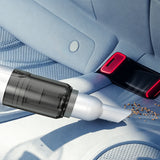 Portable Desktop Vacuum Cleaner Cordless Mini Dust Cleaner for Keyboard Car White