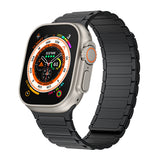 Silicone Sport Watch Band for Apple Watch Series 1 to 11 Replacement Strap Black