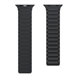 Silicone Sport Watch Band for Apple Watch Series 1 to 11 Replacement Strap Black