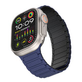 Silicone Sport Watch Band for Apple Watch Series 1 to 11 Replacement Strap Blue