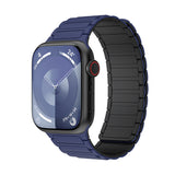 Silicone Sport Watch Band for Apple Watch Series 1 to 11 Replacement Strap Blue