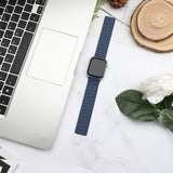 Silicone Sport Watch Band for Apple Watch Series 1 to 11 Replacement Strap Blue
