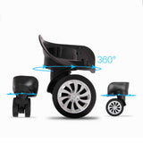 8Pcs Luggage Replacement Wheels Swivel Caster Wheels for Travel Suitcase