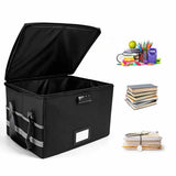 Heat Resistant Water Resistant Document Storage Box Foldable File Organizer Case