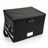 Heat Resistant Water Resistant Document Storage Box Foldable File Organizer Case