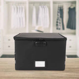 Heat Resistant Water Resistant Document Storage Box Foldable File Organizer Case
