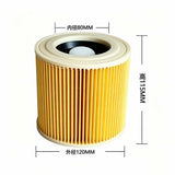 10Pcs Vacuum Cleaner Dust Bags Replacement Kit Compatibility With Karcher WD2 WD3 MV3 SE4001
