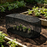 Foldable Garden Plant Protection Net Cage Insect Barrier Mesh Cover Black