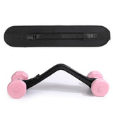 Hip Strength Training Belt for Dumbbells Adjustable Weight Lifting Belt for Glute Bridge Training with Dual Locking Strap Black