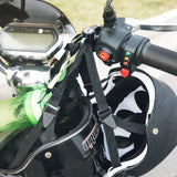 Multifunctional Helmet Lock Handlebar Lock for Bicycle Motorcycle Scooter