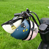 Multifunctional Helmet Lock Handlebar Lock for Bicycle Motorcycle Scooter