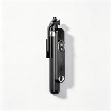 Bluetooth Selfie Stick Tripod with Ring Light Remote Control Phone Stand for Live Streaming Silver