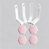 12PCS Bed Sheet Holder Clips Anti-Slip Mattress Sheet Clips for Fitted Sheets Blankets Pink