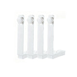12PCS Bed Sheet Holder Clips Anti-Slip Mattress Sheet Clips for Fitted Sheets Blankets White