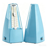 Universal Mechanical Metronome with Raised Scale Markings with Clear Dust Cover for Piano Guitar Violin Music Practice Blue