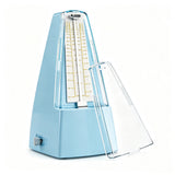 Universal Mechanical Metronome with Raised Scale Markings with Clear Dust Cover for Piano Guitar Violin Music Practice Blue