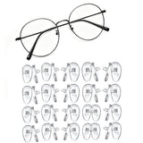 20 Pairs of Air Cushion Silicone Eyeglass Nose Pads with Tool Kit