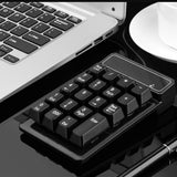 Compact Wired Numeric Keypad Portable Number Keyboard Compatible with Windows Laptop PC Tablet