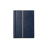 3-Row Stamp Album with Clear Pocket Pages Compact Stamp Collection Book Blue