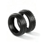 16Pcs Rubber Suitcase Wheel Cover Anti Wear Replacement Luggage Wheel Covers Protectors Black