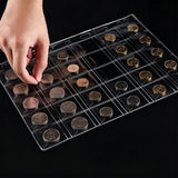10 Pcs Clear Loose Collection Pages Stamp Storage Sleeves