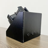 USB Power Automatic Watch Winder 2 Modes Display Case with Watch Pillow for Triple Watches