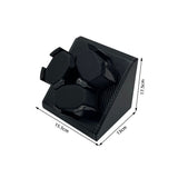 USB Power Automatic Watch Winder 2 Modes Display Case with Watch Pillow for Triple Watches