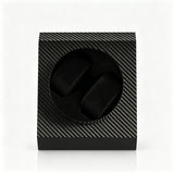 USB Power Automatic Watch Winder 2 Modes Display Case with Watch Pillow for Dual Watches