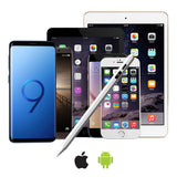 Rechargeable Replacement Stylus Pen with LED Battery Display for Phones Tablets iPad