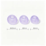 6 Pairs of Silicone Replacement Ear Tips for JBL Tune Buds, S/M/L Soft Earbuds Covers Purple