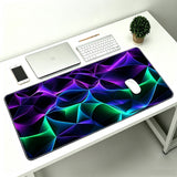 Large Gaming Mouse Pad with Rubber Base Washable Keyboard Mouse Pad for Office Gaming Desktop Style 2
